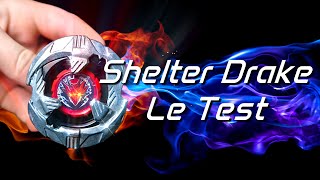 LA PIRE TOUPIE EQUILIBRE BEYBLADE X ? SHELTER DRAKE, le TEST avec SUGGESTIONS DE COMBOS !