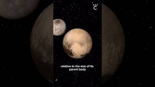 PLUTO & CHARON ARE PLANETS ORBITING EACH OTHER ☄️😱🌌#SHORTS