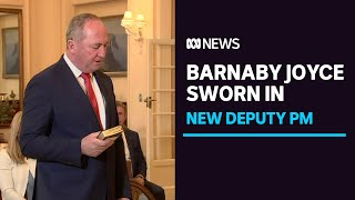 Barnaby Joyce sworn in as new Deputy Prime Minister | ABC News