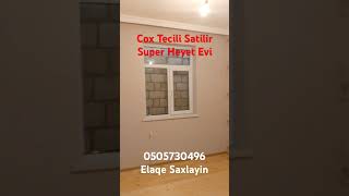 Super Heyet Evi Cox Tecili Satilir 0505730496 #villa #bineqedide #heyeteviev alqi satqisi, dasinmaz