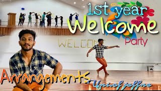 #University #universityofjaffna  Welcome party 🤩😍| arrangements | university programs | sri lanka