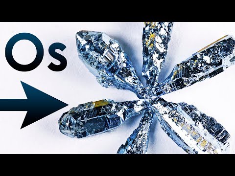 What is the highest density on earth?