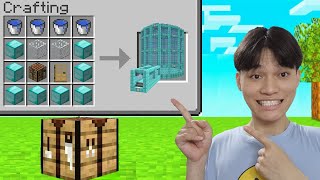 Mình thử thách 24H xây nhà hiện đại trở lại dân làng Trong Minecraft..! Làm Ngôi Làng Chỉ 9 Phút Hơn