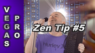 Zen Tip #5: Keyboard Shortcuts for Sony Vegas Pro and Movie Studio