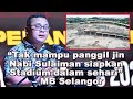 “Tak mampu panggil jin Nabi Sulaiman siapkan stadium dalam sehari” – MB Selangor