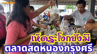 #เลาะตลาดพื้นบ้าน ที่#ตลาดสดอำเภอหนองกรุงศรี จังหวัดกาฬสินธุ์เป็นตลาดเย็น ณ วันที่ 29 ก.ค.2566