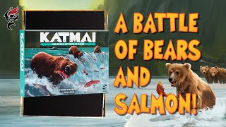 KATMAI: THE BEARS OF BROOKS RIVER - AREA CONTROL CARD GAME || LIVE PLAY