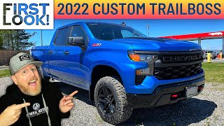 DEEP DIVE look at the NEW, “refreshed”, 2022 Chevrolet Silverado Custom TrailBoss!