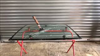 #2 windshield vs. hammer (fixed video)