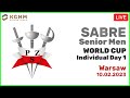 Sabre World Cup - Senior Men's Individual Day 1 - quarter 3 - Warsaw 10.02.2023