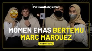 Viral, Momen Emas Seorang Wanita Cantik saat Bertemu dengan Pembalap MotoGP Marc Marquez