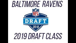 Baltimore Ravens 2019 NFL Draft Class
