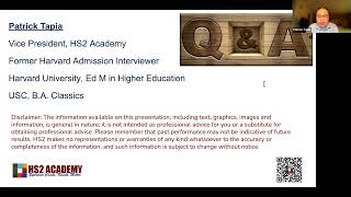 Choosing Between APs (April 2024 Expert Q&A College Admissions) #collegeadmissions
