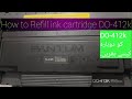 How to Refill ink cartridge DO-412k /urdu /hindi / How to Refill DO-412k toner /TL-412k Toner Refill