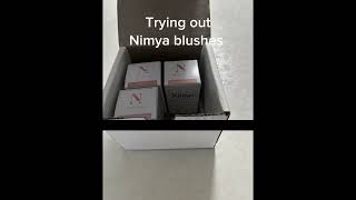 Omg these nimya blushes 👀#makeup #beauty #nikkitutorials #nimya
