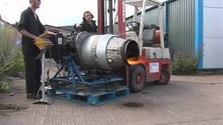 Runaway Jet Engine