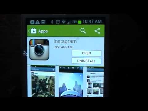 Download Instagram on Samsung Galaxy S2 Download Instagram on Samsung Galaxy S2