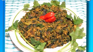 SPINACH WITH TUNA RECIPE—EASY RECIPE—HEALTHY LUNCH RECIPE