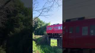 名鉄広見線御嵩駅付近にて