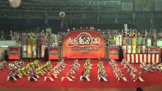 高知よさこい祭り「ほにや②」ふるさと祭り東京2013 in 東京ドーム