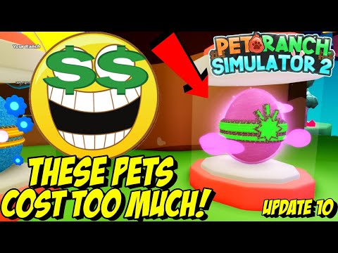 PET RANCH SIMULATOR 2 – THESE PETS COST SO MUCH! *NEW TIER 13 EGG* *NEW CODES*