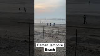 🌊 Sneak peek of the serene Daman Jampore Beach! 🏖️ Stay tuned, full video coming soon! 🎥✨ #beach