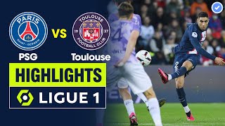 Highlights PSG vs Toulouse | Siêu phẩm sút phạt mở màn, Hakimi - Messi cứa lòng cực đỉnh
