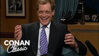 David Letterman On "Late Night With Conan O'Brien" 02/28/94 | Late Night with Conan O’Brien