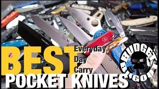 Best of Every Type of EDC (Everyday Carry) Pocket Knife -- Tactical, Swiss Army, Budget, HEC, & MORE