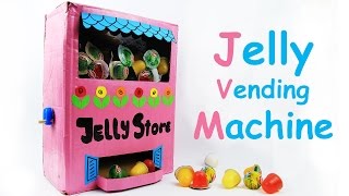 How to make Jelly Vending Machine - Easy-to-Make