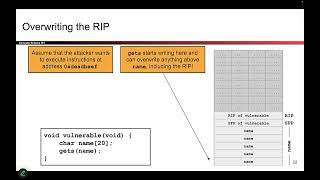 [MemSafety2, Video 5] Stack Smashing