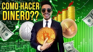 COMO GANAR MILLONES CON BITCOIN Y CRIPTOMONEDAS