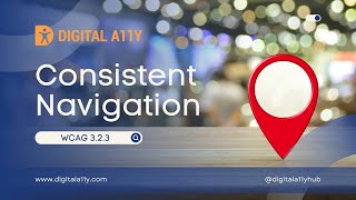 Understanding WCAG SC 3.2.3 Consistent Navigation (Level AA)