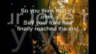 Tesla - Love song [Lyrics]