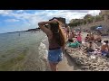 🌴must see bogatell beach barcelona beach 2024 spain walk in 4k