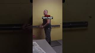 Criminal escapes jail through window #funny #criminal #shorts