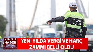 Yeni Yılda Vergi Ve Harç Zammı Belli Oldu