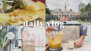 【vlog】ホーチミン在住者の日常⛅母と過ごす1日｜おすすめベトナム料理店🇻🇳、1区散歩、マッサージを堪能💆‍♀、親子で料理🍳