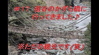 ≪コペン≫「徳島県、祖谷のかずら橋へ、個人的なツーリング（ただの観光？(笑)）」久々にソロでツーリング（走行動画なし汗（撮り忘れ））、観光してきました≪ぼっちツーリング≫