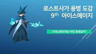 [KLS]로스트사가 용병도감 광대메이지 - Korean Lostsaga Hero Book - Ice Mage