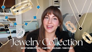 Jewelry Collection Tour | My Most Worn Luxury Jewelry, Cartier, Van Cleef, Bvlga