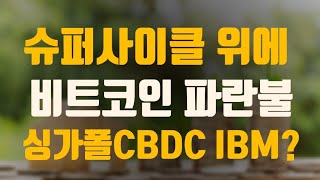 비트코인 ADA 리플 / 슈퍼사이클 위의 비트코인 / ADA차트 \u0026 해커 프로그램 / 싱가폴CBDC IBM?