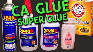 Super Glue - CA Glue - Tips Tricks And Uses -  2P-10 -