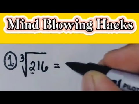 Mathematics Review Mind Blowing Hack S Youtube