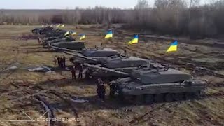 British Advanced Tanks and Howitzers Quietly Arrive in Ukraine