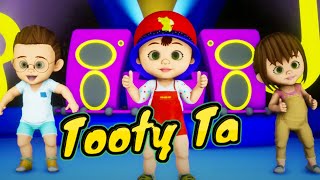 Tooty Ta | Fun Dance Song for Kids | Brain Breaks | #nurseryrhymes