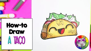Create Tasty Art: Step-by-Step Guide to Drawing a Taco for Kids!