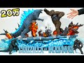 20万円の超特大のゴジラvsコングが届いた【母艦フィギュア】ワンダーフィギュア Godzilla vs.kong