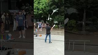 Juggler Laby　ジャグリング　上野公園 #Shorts