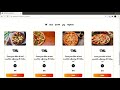 PIZZA WEBSITE | TEMPLATE | HTML CSS JAVASCRIPT